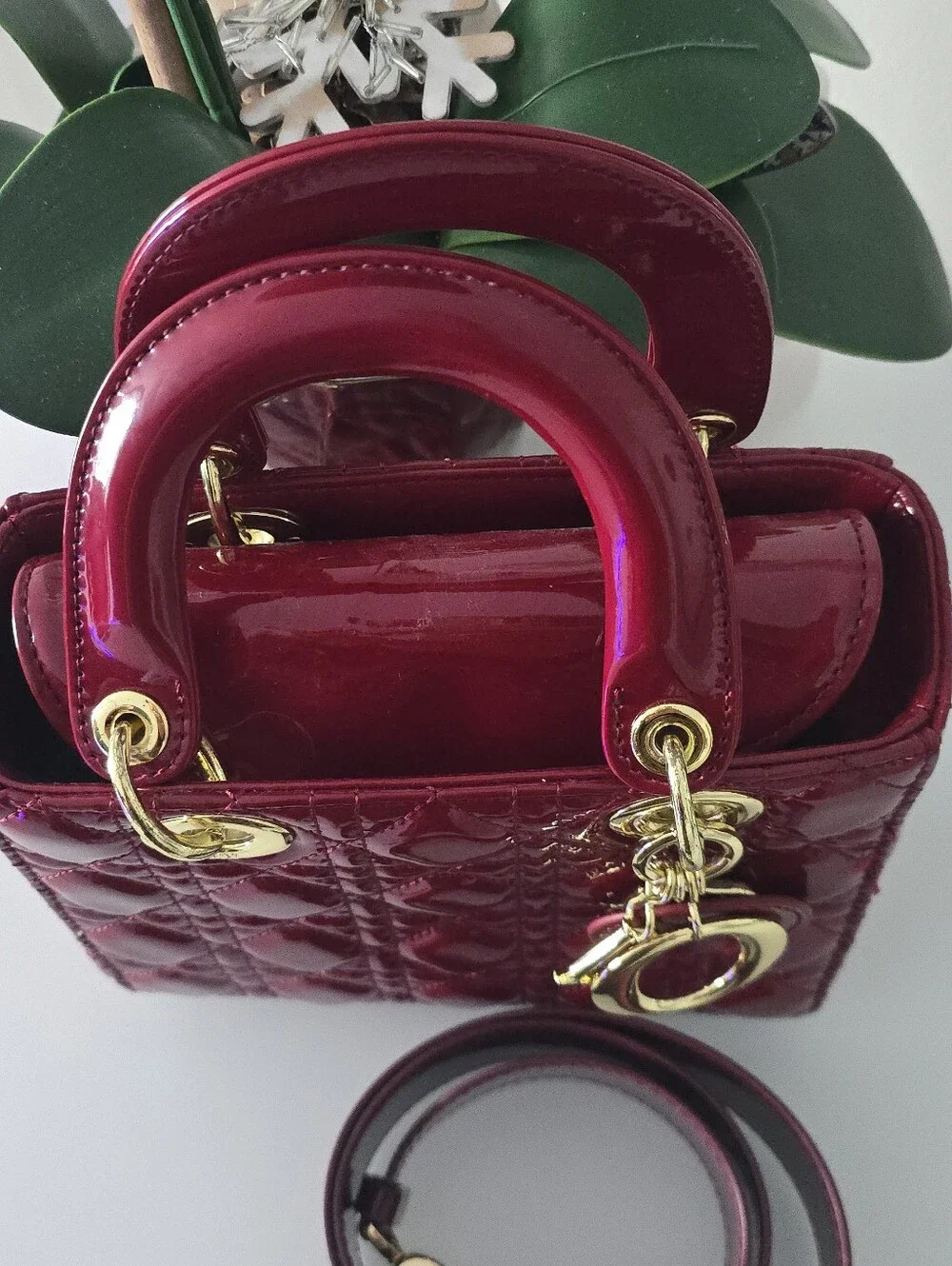 Lady cannage dior like madiu. 20 cm bag w log - not designer but …